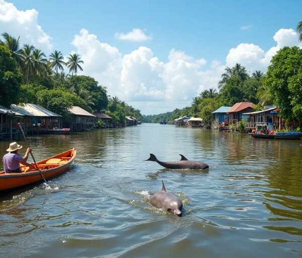 Iquitos, la ciudad más grande de la Amazonía peruana, junto al río Amazonas